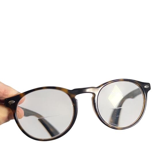 Ray-Ban Optics Phantos Acetate Glasses Tortoise Frames Only RB5283 Brown - Picture 4 of 12